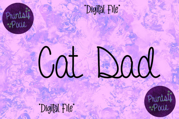 Cat Dad Pet Owner Animal Lover Review