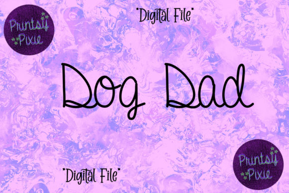 Dog Dad Pet Owner Animal Lover Design Review