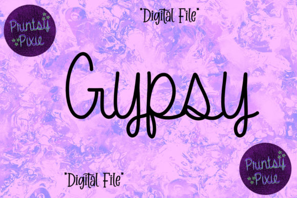 Gypsy Traveler Graphics for Crafts and Branding