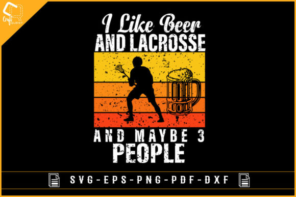 I Like Beer and Lacrosse and 3 People Embroidery Review
