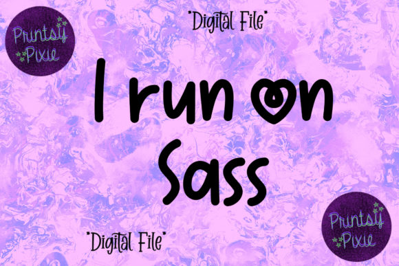 I Run on Sass: A Graphic Design Asset Review for Crafts and Graphics