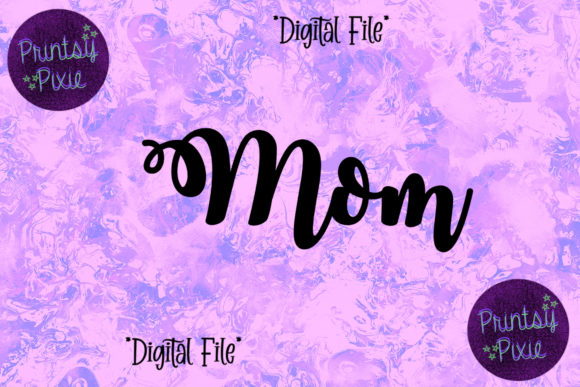 Mom Parenting Graphics for Crafts and Brand Storytelling