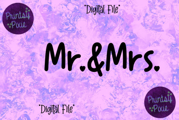 Mr and Mrs Couple Embroidery Review