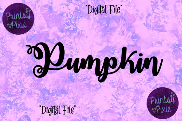 Pumpkin Fall Autumn Graphics for Crafts & Sellers