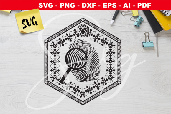 RPG Investigator Svg, Detective Svg: A Designer's Review for Graphics and Crafts