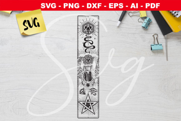 RPG Sorcerer Svg, Mystical Svg for Graphics and Crafts