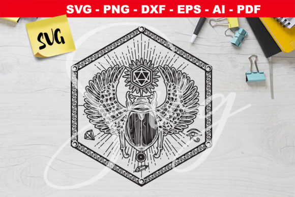 RPG Sorcerer Svg, Wizard Svg, Mystical Graphics for Crafts