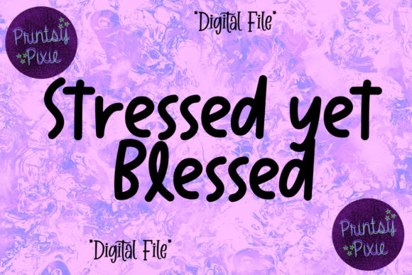 Stressed Yet Blessed: A Designer's Review of This Graphics & Crafts Asset